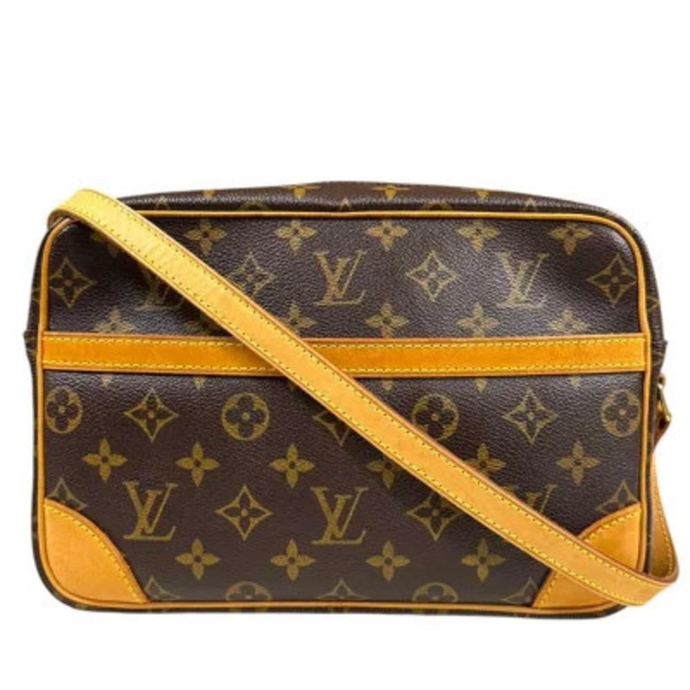 Louis Vuitton Trocadero Monogram Shoulder Bag Canvas Brown